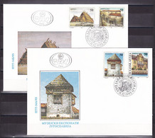 Yugoslavia 1993 Museum Exhibits FDC - Brieven En Documenten