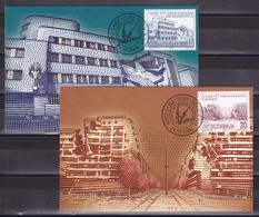 Yugoslavia 2000 Consequences Of NATO Aggression On Architecture Buildings Maximum Card CM - Covers & Documents