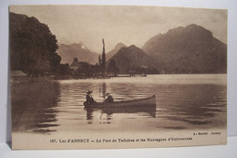 ANNECY   -  Lac D'ANNECY - Le Port De Talloires Et Les Montagnes D'Entrevernes - Annecy