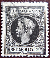 Timbre De Alfonso XIII 1898  Edifil N° 240 - Tasse Di Guerra