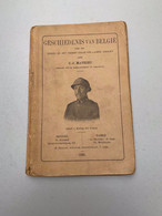 De Geschiedenis Van België (1924) - Antiquariat