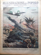 Illustrazione Del Popolo 5 Luglio 1941 WW2 Clotilde Lubiana Sollum Acrobati Hege - Weltkrieg 1939-45