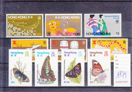 HONG KONG   ANNEES 1979 ET 1980    ENTRE LE N° 344 ET 361  NEUFS XX - Neufs