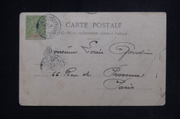 GABON - Type Groupe Sur Carte Postale ( Mayoumba ) Au Départ Du Congo Pour Paris En 1905 - L 121240 - Brieven En Documenten