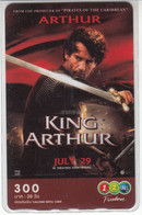 KING ARTHUR Tailandia Prepaid Card , Exp.2006 - Cinema