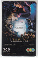 PETER PAN Tailandia Prepaid Card  Exp.2006 - Cinema
