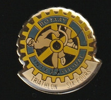 73957- Pin's.Rotary.Triathlon.six Fours. - Schwimmen