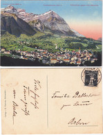 SCHWANDEN GEGEN DEN GLÄRNISCH - SVIZZERA - SCHWEIZ - SUISSE - SWITZERLAND - VIAGG. 1920 -81092- - Schwanden