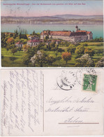 KANTONSSPITAL MÜNSTERLINGEN - SVIZZERA - SCHWEIZ - SUISSE - SWITZERLAND - VIAGG. 1917 -81095- - Münsterlingen