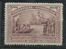 Portugal 1898,4º Centº Da India,# 151, 10rs Violeta Novo C/ch ,L139 - Unused Stamps