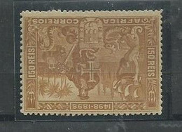 Portugal 1898,Africa,#8 Caminho Da India 150rs Bistre Novo C/ch Algum Oxido L141 - Nuovi