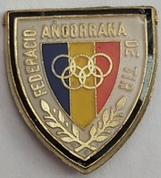 Federació Andorrana De Tir Andorra Shooting Federation Archery  PIN A7/2 - Tir à L'Arc