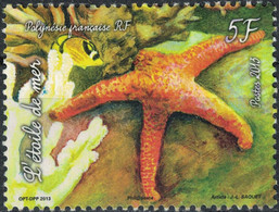 Tahiti 2013 Oblitéré Used Faune Marine Starfish étoile De Mer - Used Stamps