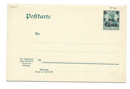 22- 5 - 1067 Deutsches Reich Kolonien China Postkarte P16  1905 - Kantoren In China