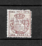 LOTE 2173A  /// CUBA  TELEGRAFOS   YVERT Nº: 46*MH // CATALOG/COTE: 12€   ¡¡¡ OFERTA - LIQUIDATION - JE LIQUIDE !!! - Cuba (1874-1898)