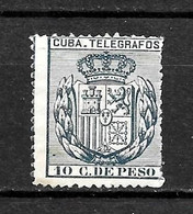 LOTE 2173A  /// CUBA  TELEGRAFOS   YVERT Nº: 82 *MH // CATALOG/COTE: 11€ ¡¡¡ OFERTA - LIQUIDATION - JE LIQUIDE !!! - Cuba (1874-1898)