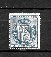 LOTE 2173A  /// CUBA  TELEGRAFOS   YVERT Nº: 51 (º) // CATALOG/COTE: 6€ ¡¡¡ OFERTA - LIQUIDATION - JE LIQUIDE !!! - Cuba (1874-1898)