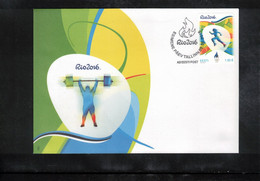 Estonia 2016 Olympic Games Rio De Janeiro FDC - Summer 2016: Rio De Janeiro