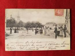 CPA -    Pleumartin  - (Vienne)  - Place Du Champ De Foire - Pleumartin