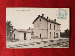 CPA -    Pleumartin  - La Gare - Pleumartin