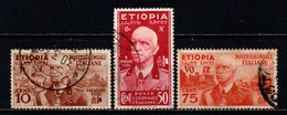 ITALIA - ETIOPIA - 1936 - CONQUISTA DELL'ETIOPIA - USATI - Etiopia