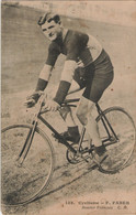 Francois FABER (edition C.M. Cyclisme N. 138) Ciclismo Cyclisme Cycling - Ciclismo