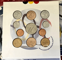 Belgium 1996 10 Coins Mint Set (+ Token) "Olympic" BU - FDC, BU, Proofs & Presentation Cases