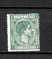 LOTE 2173A  /// CUBA 1878   YVERT Nº: 47 **MNH // CATALOG/COTE: 1€ ¡¡¡ OFERTA - LIQUIDATION - JE LIQUIDE !!! - Cuba (1874-1898)