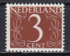 Netherlands, 1953, Numeral, 3c, MNH - Nuevos