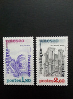 FRANKREICH UNESCO MI-NR. 27-28 POSTFRISCH(MINT) UNESCO WELTERBE 1982 TEMPELTREPPE - Unused Stamps