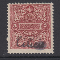 Cilicia, Scott J9 (Yvert TT9), MLH - Unused Stamps