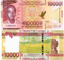 Guinea 10000 Francs 2020 UNC - Guinée