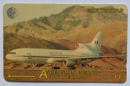 Ascension Island 134CASC 3 Pounds EAF Lockheed Tristar - Isole Ascensione