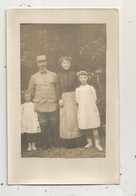 Cp , Carte Photo Guilleminot , Vierge  , Militaire Et Sa Famille - Personnages