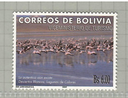 Bolivia 2005, Bird, Birds, Flamingo, 1v, MNH** - Flamingo