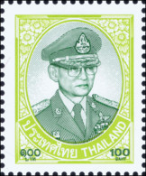 Definitive: King Bhumibol 10th SERIES 100B CSP 1.Print (MNH) - Thaïlande