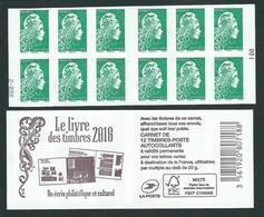 CARNET 12TP YSEULT YZ - TVP LV -  LE LIVRE DES TIMBRES 2018 - MENTION RGR-2 - NEUF - NON PLIE - Moderni : 1959-…