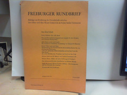 Freiburger Rundbrief - Beiträge Zur Förderung Der Freundschaft Zwischen Dem Alten Und Dem Neuen Gottesvolk Im - Sonstige & Ohne Zuordnung