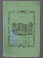 Cahier D'écolier Avec Couverture Illustrée  (XIXe )  UN FOU ET UN SAGE (M3476) - Protège-cahiers