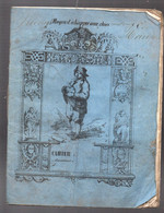 Cahier D'écolier Avec Couverture Illustrée  (XIXe )  MOYEN D'ACHAPPER AU CHIEN (M3477) - Protège-cahiers