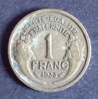 Pièce 1 Franc Morlon 1933 - 1 Franc