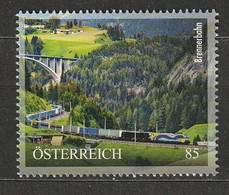 Österreich Personalisierte BM Brennerbahn ** Postfrisch - Personalisierte Briefmarken
