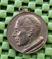 Medaille - Paus Pius XII ( Italiaans : Pio XII ),  -   Foto's  For Condition. (Originalscan !!) - Other & Unclassified