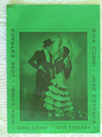 AFFICHE ORIGINALE ANCIENNE Danse Flamenco Gina Combi José Estrada Etoile Opéra Affichette Espagne 1950's - Afiches & Pósters