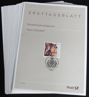 DEUTSCHLAND 1997 Mi-Nr. 1895-1964 ETB - Kompletter Jahrgang Ersttagsblätter 1-46 - 1991-2000