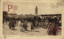 MARRAKECH PLACE DJEMAA EL FNA  MARRUECOS MAROC - Marrakech