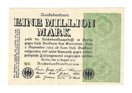 *berlin 2 Millionen  Mark   1/7/1923   102a  Unc - 1 Miljoen Mark