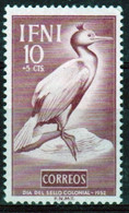 Ifni 1999 Single 10c + 5c Stamp Issued To Celebrate Colonial Stamp Day  In Mounted Mint - Ifni