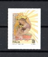 ITALIA  :  MADONNA Della Sanità Di Vallecorsa  - 1 Val. MNH**  Del   23.04.2022 - 2021-...: Neufs