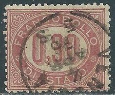 1875 REGNO SERVIZIO DI STATO USATO 30 CENT - RF14-7 - Officials